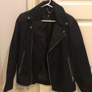 H&M Dual-Tone Moto Jacket